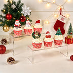 Acrylic Risers 8 Pcs – Clear Rectangular Display - Image 3