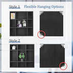 Ikee Design 3 Pcs Set Wooden Shadow Cubby Box Display Shelf Organizer Storage - Image 4