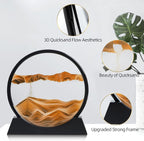 Moving Sand Art Liquid Motion, 3D Deep Sea Sandscape Color Quicksand Decor - Image 3