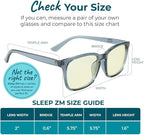 Sleep ZM Blue Light Blocking & Light Sensitivity Glasses - Image 5