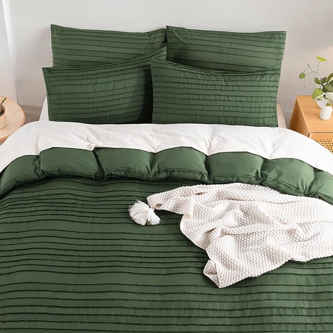 NEXHOME PRO Duvet Cover, 3 Pieces Boho Tufted Duvet Cover Set, Soft and - Image 8