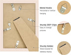 5x7 Picture Frame with Real Glass, Wooden cute 5 x 7 Photo Frame with Wavy Mat - Image 4