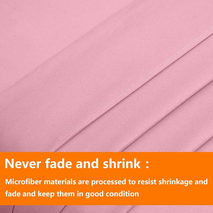 TAIMIT Pink King Size Comforter Set - Image 7