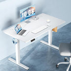 DUMOS 63 Inch Electric Standing Desk Height Adjustable, Sit to Stand Computer - Image 2