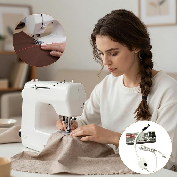 Magnetic Quilting Light for Sewing Machine – Red Crosshair Laser Guide for - Image 7
