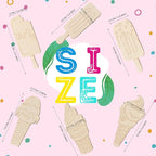 Chunful 30 Pieces Ice Cream Wood Cutouts Crafts Bulk Color Your Own Ice Cream - Image 2