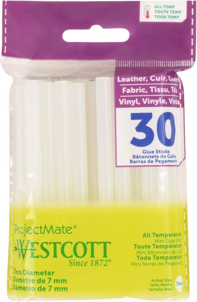 Westcott Premium All Temperature Mini Glue Sticks by Westcott
