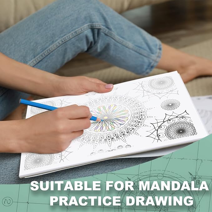 Tracing Paper for Drawing, 9 X 12'' Tracing Paper Pad, 75 Sheets Transparent - Image 5