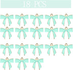 Bow Charms for Bracelet Jewelry Making Cute Bracelet Charms | 18Pcs, Bow Charms - Image 2