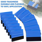 WRAPXPERT Blue Felt Squeegee, Medium Hardness Vinyl Squeegees Scraper Tool Kit - Image 4