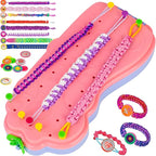 Bracelet Making Kit for Girls, Arts and Crafts for Kids Ages 8-12, Friendship by yiwaga