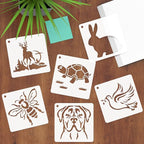 50 PCS Animal Painting Stencils Reusable Animal Stencils - Image 6