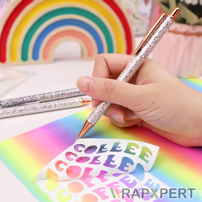 WRAPXPERT Rainbow Vinyl Permanent Adhesive Roll, Contact Paper, Car Decal - Image 6