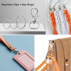 523PCS Keychain Making Kit, Keychain Making Supplies Including Keychains Clips - Image 6