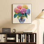 200 Pieces Flowers Wooden Puzzles - Image 6