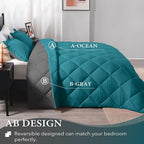 downluxe King Size Comforter Set - Image 4