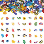 Youway Style Millefiori Glass Mosaic Tiles by YouwayStyle