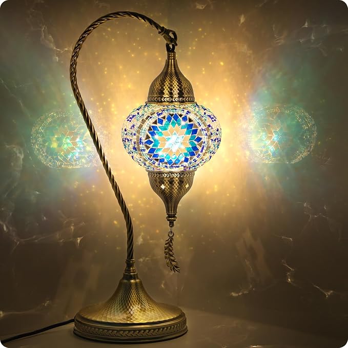 Yarra-Decor Turkish Moroccan Mosaic Table Lamp by Yarra-Decor