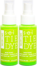 S.E.I. Neon Lime Tie Dye Spray Bottle: 2oz. Non Toxic Fabric Dye Spray by SEI