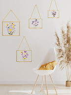 REDHUGO Hanging Pressed Flower Frame Handmade, Double Glass Picture Frame - Image 3