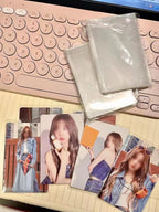 100 Pcs photocard Sleeves, 57x88mm Ultra Clear and Thick Sleeves Idol Photo - Image 3