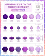 FIVEIZERO 172PCS Silicone Beads - Image 2
