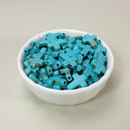 Turquoise Cross Beads for Bracelet Making - Image 5