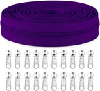 Sawoake #3 Nylon Coil Zippers by The Yard Bulk 10 Yards by Zipper