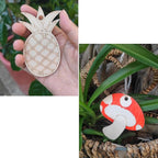 70PCS Pastoral Unfinished Blank Wooden Cutouts Craft - Image 5