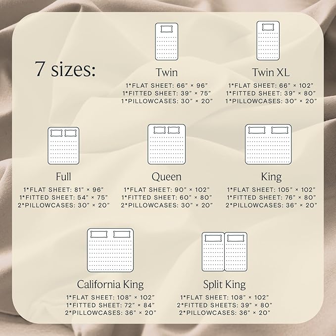 LuxClub 4 PC California King Sheet Set, Breathable Luxury Bed Sheets, Deep - Image 4