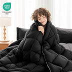MUXHOMO 5 Pieces Twin Comforter Set, Reversible Bed in a Bag Twin Size - Image 2