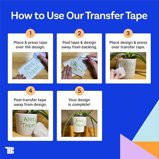 TapeManBlue Paper Transfer Tape - Image 7