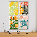 4 Pack Framed Paint by Numbers Kit - Image 2