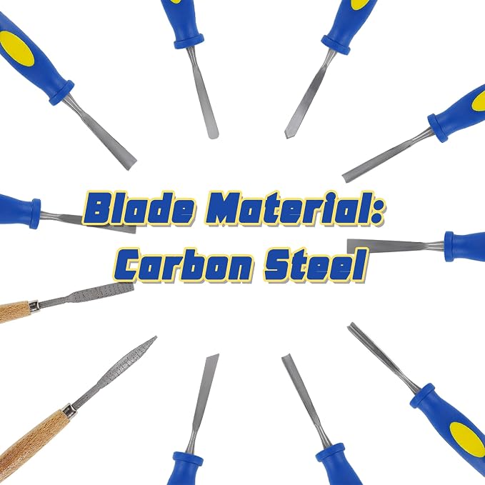 Lulu Home 13 PCS Wood Chisel - Image 6