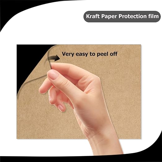 2 Pack 8'' x 12'' Opaque Black Acrylic Sheet, 3mm Thick Acrylic Plexiglass - Image 3