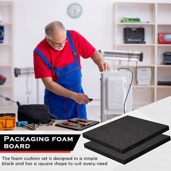 Frienda 16 Pcs Polyethylene Foam Sheet, Cases Craft Shipping Moving and Storage - Image 5
