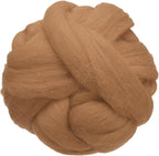 uxcell 3.53oz Wool Roving Yarn, Needle Felting Wool Fiber DIY Craft Needle Wet by uxcell