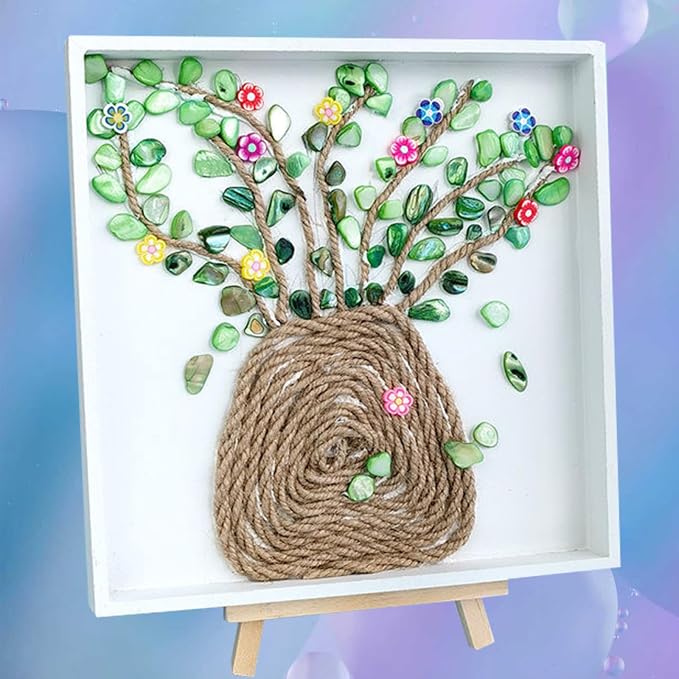 BOOPANREE Sea Glass Art Kit, DIY Resin Beach Art Kit, DIY Mosaic Arts and Craft by Unknown