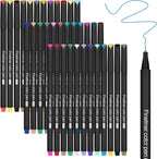 Journal Planner Pens 36 Vibrant Colors, 0.4mm Fine Point Markers by Unknown
