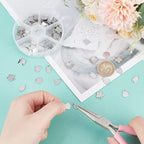 PandaHall Elite 120 Pcs 304 Stainless Steel Flat Blank Stamping Tag Pendants - Image 8