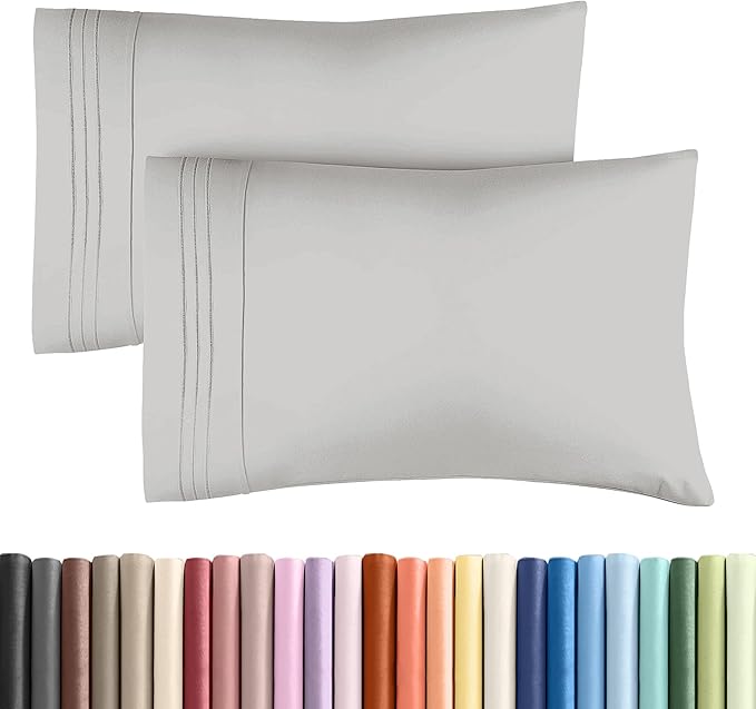 King Pillow Cases Set of 2 by CGKUnlimited