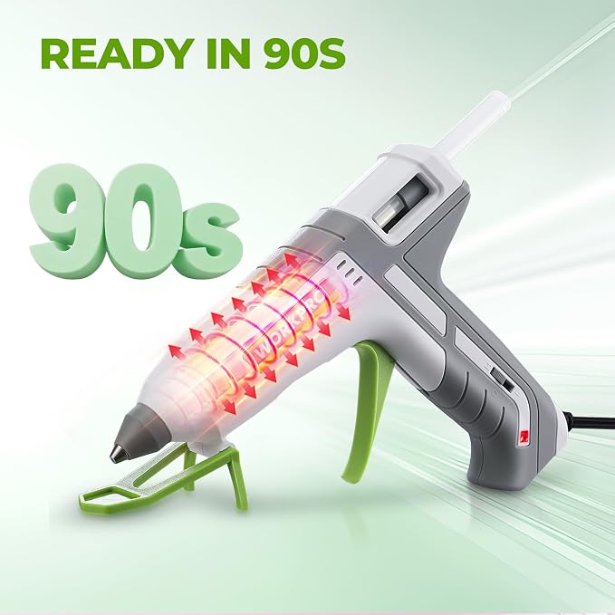 WORKPRO Hot Glue Gun Full Size - Image 6
