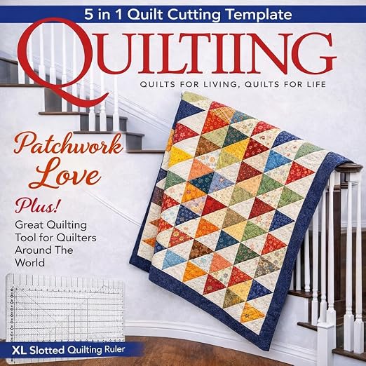 Upgrade 17-3/4 x 22" Slotted Quilting Ruler - Image 6