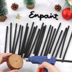 72 Pack Black Hot Glue Sticks Bulk, 0.27" Dia x 8" Long Black Glue Sticks - Image 7