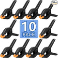 10 Pack 6 inch Plastic Spring Clamps, Backdrop Clips, Plastic Clamps by Unknown