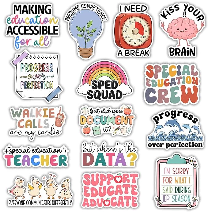 MAIANEY Special Education Teacher SPED Sticker, School Staff Decal by Maianey