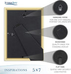 Icona Bay 5x7 Picture Frames, 6 Pack, Contemporary, Inspirations | These Icona - Image 8