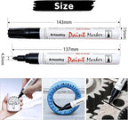 Artsunlvy Black Paint Pens Permanent Markers - Image 3