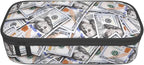 Money Novelty Us Dollar Cash Pattern Pencil Case Organizer Big Capacity Pencil - Image 9