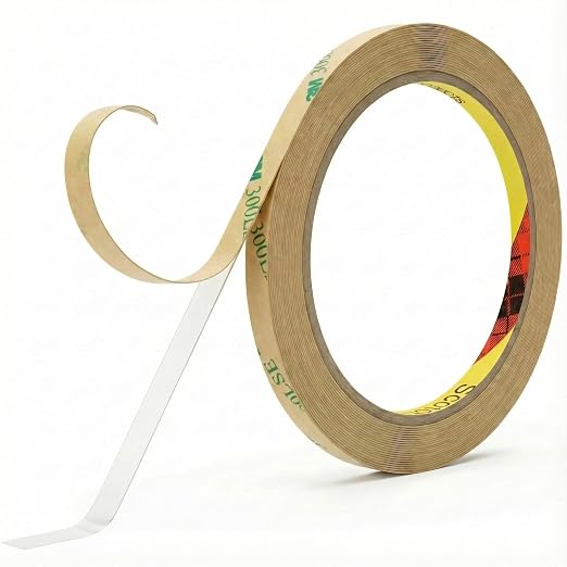 3M Double Sided Tape Heavy Duty Made of 300LSE 0.25"×36Ft Clear Mounting Tape by Ruiheda